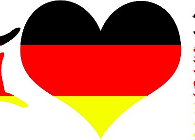черный цвет, красный цвет, желтый цвет, Германия - оригинальные обои рабочего стола