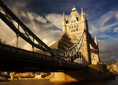 города, архитектура, Лондон, мосты, Тауэрский мост - копия обоев рабочего стола
