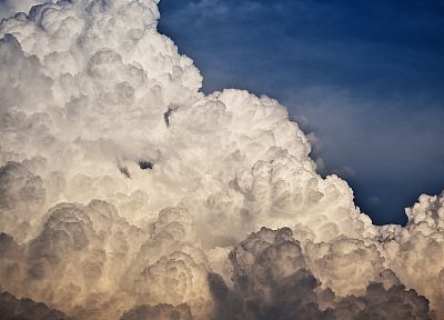 облака, природа, небо - оригинальные обои рабочего стола