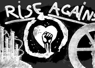 панк, Rise Against - оригинальные обои рабочего стола