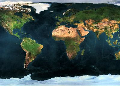 Земля, карты, континенты - копия обоев рабочего стола