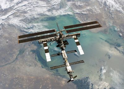 Международная космическая станция - оригинальные обои рабочего стола