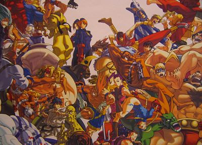 Street Fighter, произведение искусства - оригинальные обои рабочего стола