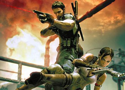 видеоигры, Resident Evil, 3D (трехмерный), Шева Аломар - случайные обои для рабочего стола