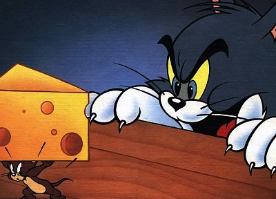 сыр, Том ( мультфильм ), Том и Джерри - оригинальные обои рабочего стола