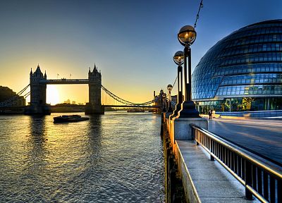 архитектура, Лондон, Тауэрский мост - копия обоев рабочего стола