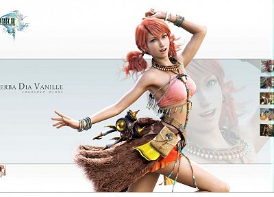 видеоигры, Final Fantasy XIII, Oerba Dia Vanille - оригинальные обои рабочего стола
