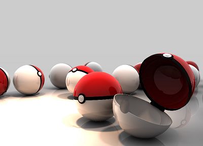 Покемон, Poke Balls - похожие обои для рабочего стола