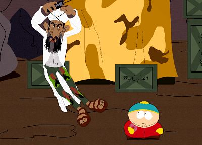 South Park, Эрик Картман, Усама бен Ладен - случайные обои для рабочего стола