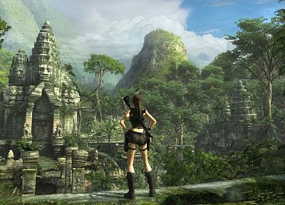 Tomb Raider, Лара Крофт, Tomb Raider: Underworld - оригинальные обои рабочего стола