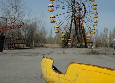 Припять, Чернобыль, чертово колесо - копия обоев рабочего стола