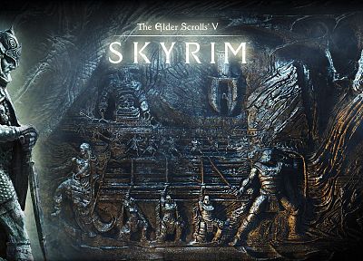 The Elder Scrolls, The Elder Scrolls V : Skyrim - оригинальные обои рабочего стола
