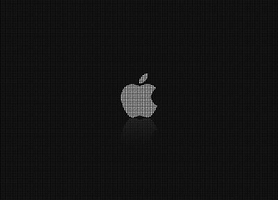темнота, Эппл (Apple), макинтош, Dark Sector, логотипы - обои на рабочий стол