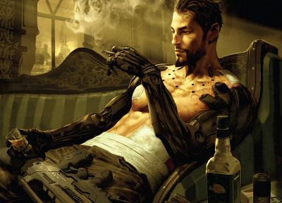 Deus Ex : Human Revolution - оригинальные обои рабочего стола