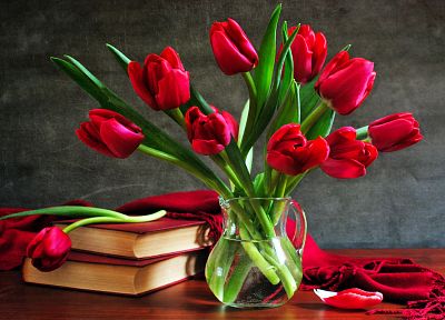 цветы, тюльпаны - обои на рабочий стол