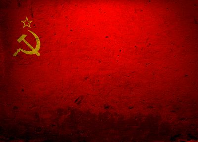 красный цвет, флаги, СССР, советский - оригинальные обои рабочего стола