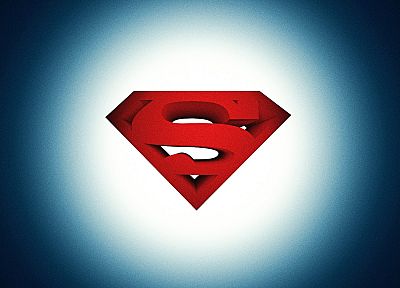 DC Comics, супермен, логотипы, Superman Logo - оригинальные обои рабочего стола