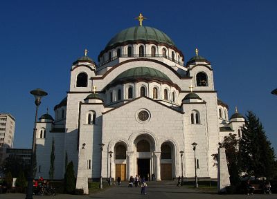Белград, Церковь Святого Саввы - копия обоев рабочего стола