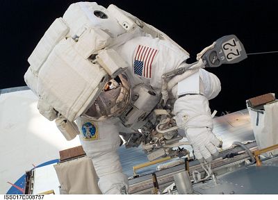 астронавты, Международная космическая станция - копия обоев рабочего стола