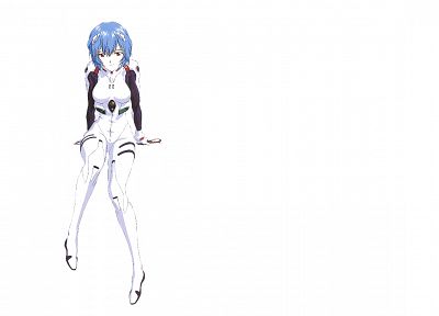 Ayanami Rei, Neon Genesis Evangelion (Евангелион), простой фон - обои на рабочий стол