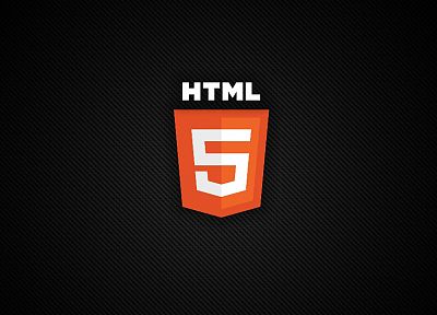 минималистичный, логотипы, HTML5 - случайные обои для рабочего стола