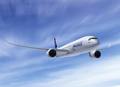 самолет, Airbus A350 - случайные обои для рабочего стола