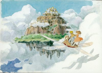 Пазу, Studio Ghibli, Лапута замок в небе, Сита - копия обоев рабочего стола