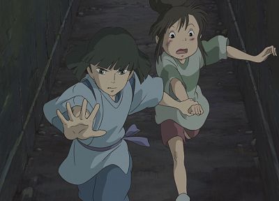 Унесенные призраками, Studio Ghibli - обои на рабочий стол
