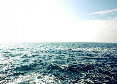 вода, океан, волны, море - оригинальные обои рабочего стола