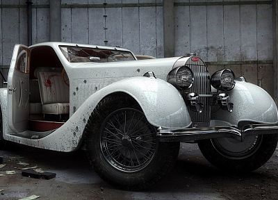 Bugatti, Олдтаймер, гангстеры - оригинальные обои рабочего стола