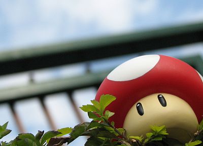 Марио, грибы - копия обоев рабочего стола