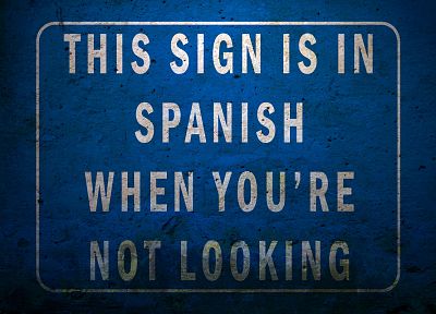 знаки, смешное, квантовая физика, Im Испанский - похожие обои для рабочего стола