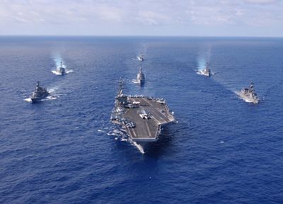 военный, корабли, военно-морской флот, транспортные средства, авианосцы - похожие обои для рабочего стола
