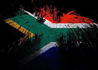 орлы, флаги, Южная Африка - оригинальные обои рабочего стола