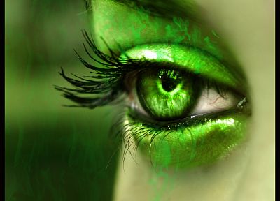 зеленый, глаза, зеленые глаза - случайные обои для рабочего стола