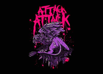 музыка, полоса, Attack Attack! - копия обоев рабочего стола