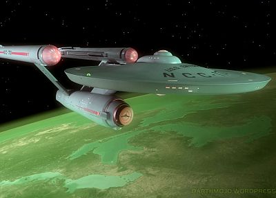 телевидение, звездный путь, USS Enterprise - оригинальные обои рабочего стола