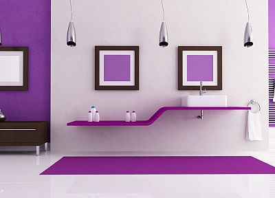 дизайн, фиолетовый, интерьер - случайные обои для рабочего стола