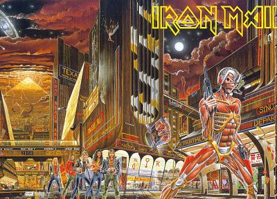 Iron Maiden, ЭддиРуководитель - оригинальные обои рабочего стола