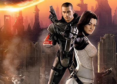 видеоигры, Mass Effect - копия обоев рабочего стола