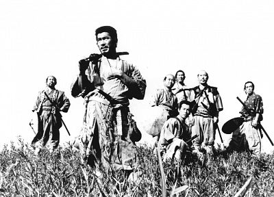 Семь самураев, Тосиро Мифунэ - копия обоев рабочего стола