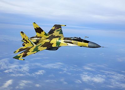 самолет, военный, Россия, самолеты, Су-27 Flanker - копия обоев рабочего стола