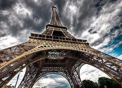 Эйфелева башня, Париж, города, здания - похожие обои для рабочего стола