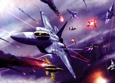 самолет, Ace Combat, транспортные средства - оригинальные обои рабочего стола