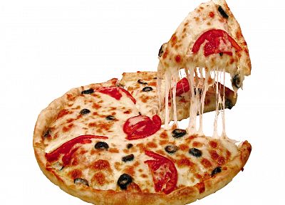 еда, пицца, сыр - оригинальные обои рабочего стола