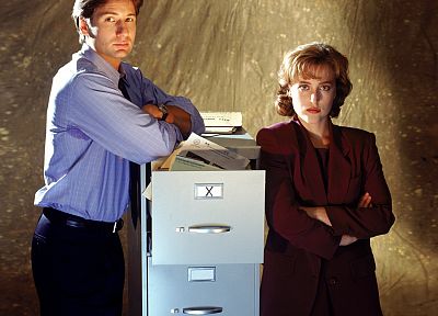 Джиллиан Андерсон, Фокс Малдер, The X-Files, Дана Скалли - случайные обои для рабочего стола