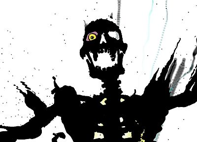 Смотритель, скелеты, Джон Остерман, графический роман - копия обоев рабочего стола