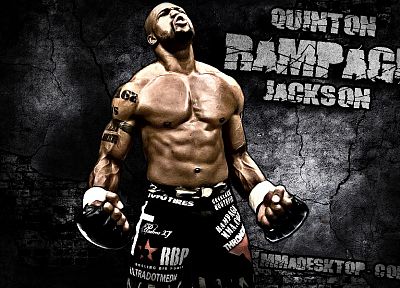 UFC, Rampage Джексон, Куинтон Джексон - оригинальные обои рабочего стола