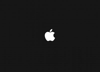 минималистичный, Эппл (Apple), технология, логотипы - обои на рабочий стол