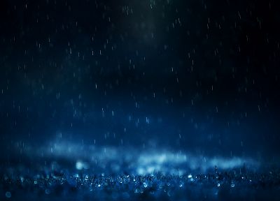 дождь, капли воды - обои на рабочий стол